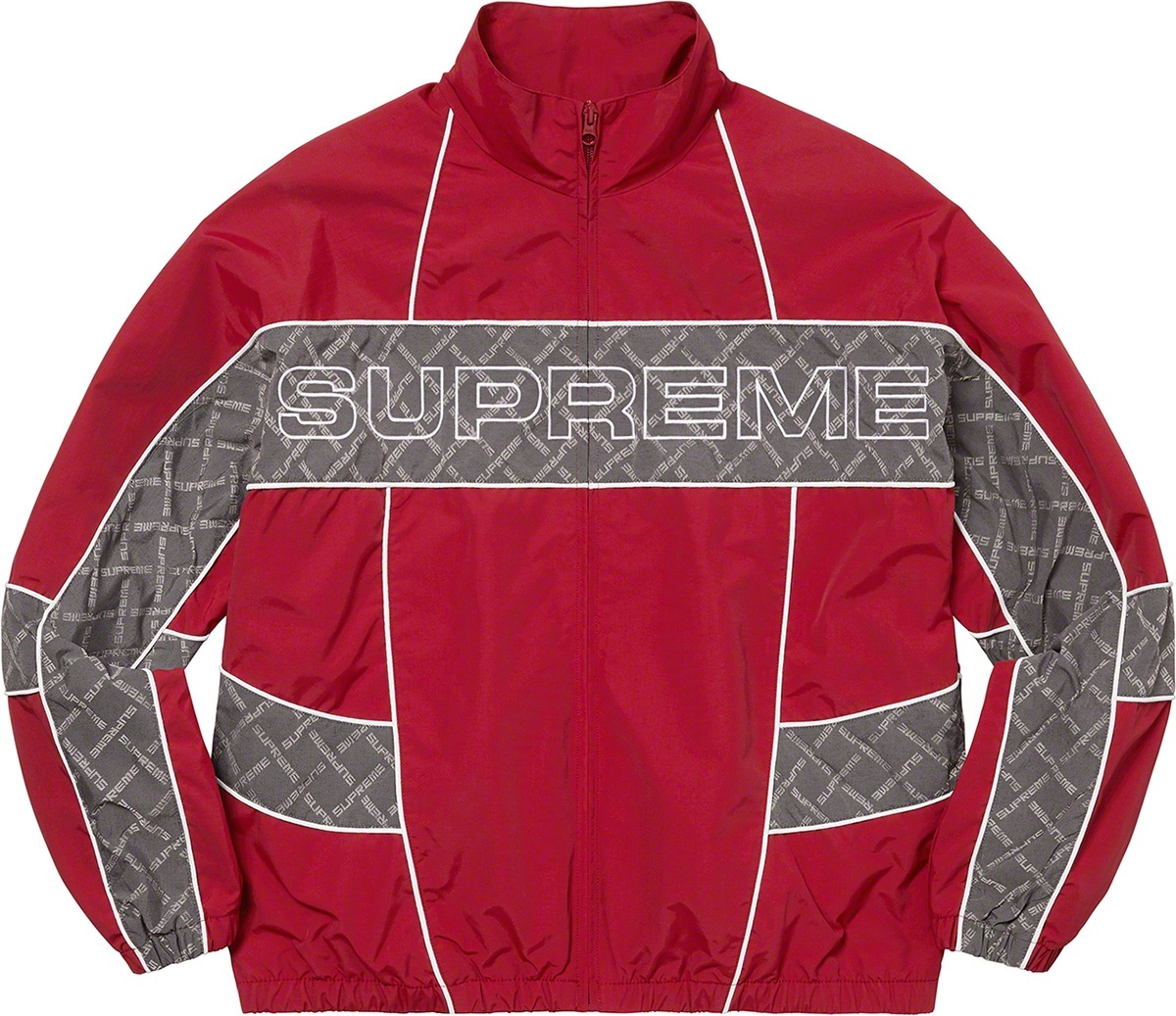 Jacquard Panel Track Jacket view 9